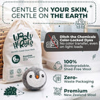 No More Dryer Sheets! Reusable Wool Dryer Balls XL 6-Pack - Image 3