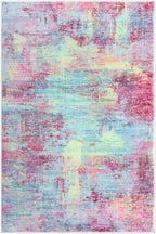IOHOUZE Small Abstract Area Rug 2x3 Ft Entryway Rugs Washable Door Mat Indoor - Image 9