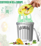 1.6 Gallon Compostable Trash Bags - Image 3