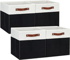 DULLEMELO Fabric Storage Bins for Shelves, Cube Storage Organizer Bins by DULLEMELO