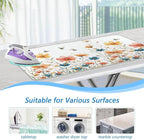 Yellow Wildflower Bees White Ironing Mat - Image 5