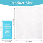 500 Pcs Ultra Thick Soft Large Body Wipes Individually Wrapped, Shower Wipes - Image 2