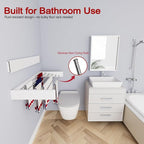 Wall Mounted Drying Rack 40", Foldable Laundry Drying Rack - Image 4