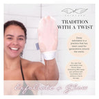 Seraphic Skincare Divine Glow Exfoliating Mitt – 100%, Bleach-Free Vegan - Image 7