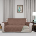 PureFit Reversible Quilted Sofa Cover, Water Resistant Slipcover Furniture - Image 2