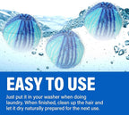 Pet Hair Remover for Laundry, Reusable Lint Traps for Washing Machine Hose - Image 5