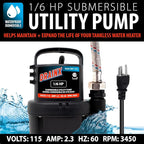 DrainX Tankless Water Heater Flush Kit Includes 4 Quarts of Eco Friendly and - Image 4