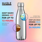 HASLE OUTFITTERS 17oz Stainless Steel Water Bottles Bulk, Vacuum Insulated - Image 4