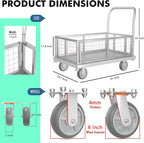 4-in-1 Platform Truck Cart - Image 4