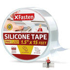 XFasten Self-fusing Silicone Tape Pro, 1.5-Inch x 15-Feet, 30mils Extreme by XFasten