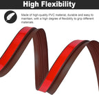20Ft Carpet Floor Transition Strip, Self Adhesive Floor Edging Trim Strip - Image 5