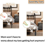 8 Pcs Bed Frame Toe Protectors, Non-Adhesive Bed Frame Leg Covers - Image 3