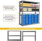 Storage Shelf 5-Tier Garage Shelving, Industrial Shelving - Image 5