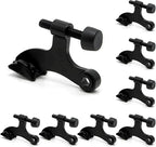 8 Pack Hinge Pin Black Door Stopper, Adjustable Heavy Duty Hinge Pin Door Stop by SUNTAI