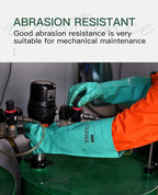 PACIFIC PPE 2 Pairs Chemical Resistant Nitrile Gloves, Resist Household Acid - Image 4
