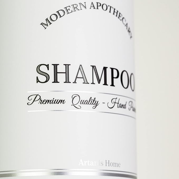 Clear Refillable Shampoo, Conditioner, and Body Wash Bottles - Image 4
