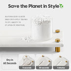 Water Absorbing Stone Sink Caddy Kitchen Sink Organizer Tray, Diatomite - Image 4