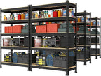 PrimeZone Storage Shelves 5 Tier Adjustable Garage Storage Shelving, Heavy Duty by PrimeZone