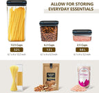 Flip-Lock Airtight Food Storage Containers 6-PC, Leakproof Ring Seal Top - Image 4