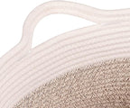 Medium and Large Woven Basket//With Handle, Used - Image 4