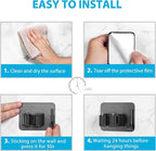 Mop Broom Holder No Drill, Mop Broom Organizer Wall Mounted Heavy Duty - Image 6