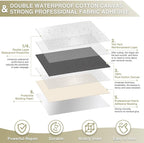 Canvas Repair Tape 4×70 Inch Waterproof Self-Adhesive Fabric Repair Patch - Image 2