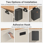 Mbillion Kitchen Compost Bin Hanging Trash Can - Image 5