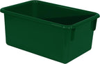 Wood Designs Cubby Storage Bin, Heavy Duty Plastic Containers - Image 2