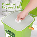 Compost Bin Outdoor, 21 L Garden Composting Bin Bags, Breathable Screen Window - Image 5