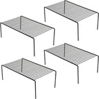 iPEGTOP 4-Pack 15.7 x 9.4 Inch Rustproof Metal Wire Kitchen Storage Shelves – - Image 8