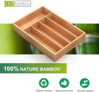Bamboo Utensil Drawer Organizer, Kitchen Organizer - Image 5