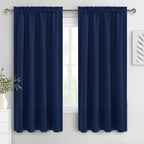 DWCN Navy Blue Blackout Curtains by DWCN