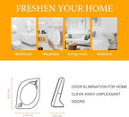 Air Freshener for Home, 4 Pack, Odor Eliminator for Small Area Closets Bathroom - Image 2