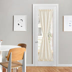 NICETOWN Beige Sidelight Door Curtain 72 Inches Long by NICETOWN