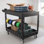 Heavy Duty Flat Top Utility Cart - Image 6