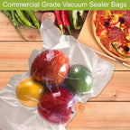 VacYaYa 2 Pack 11x50 Vacuum Sealer Bags Rolls - Image 7