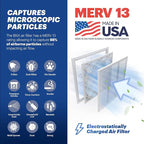 BNX TruFilter 16x20x1 Air Filter MERV 13 - Image 3