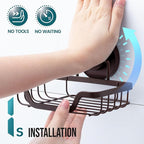 TAILI Soap Holder Bar Dish Suction Cup, Bar Shampoo Rack - Image 3
