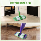 6 Pack Reusable Mop Pads for Swiffer WetJet Sweeper Mops, Microfiber Washable - Image 4
