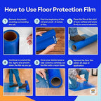 Floor Protection Film, Made in USA, Painting and Construction, Temporary - Image 6