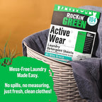 Rockin' Green Active Wear Travel Laundry Detergent Sheets - Image 3