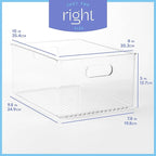 Plastic Food Storage Clear Container Bin - Image 3
