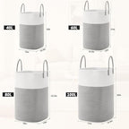 Laundry Basket, Woven Cotton Rope Laundry Hamper, Versatile Storage - Image 3