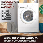 Microfiber Cleaning Cloth 12 Pack, 12.6 x 12.6 inch Microfiber Towels - Image 7