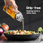 Glass Olive Oil Dispenser Bottle - Image 4