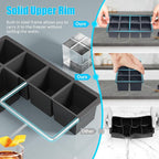Large Ice Cube Trays for Whiskey: FDDAI Big Silicone Ice Cube Trays - Image 4