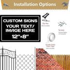 Personalized Aluminum Weatherproof Metal Sign - Image 4