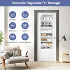 QINGUANG Over The Door Organizer, Hanging Organization And Storage, Behind Door - Image 4