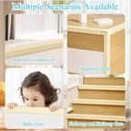 Baby Proofing Edge Corner Protector, 1Roll L-Shape Soft Cabinet Door Bumper - Image 6