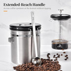 Long Handle Coffee Scoop: 8.3 Inch 18/8 Stainless Steel 1 Tablespoon Metal - Image 5